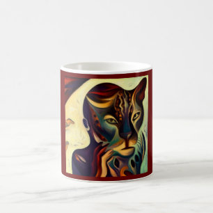 Taza De Café Jaguar de animales espirituales 3