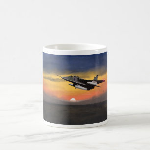 Taza De Café Jaguar Fighter Sunset Mug
