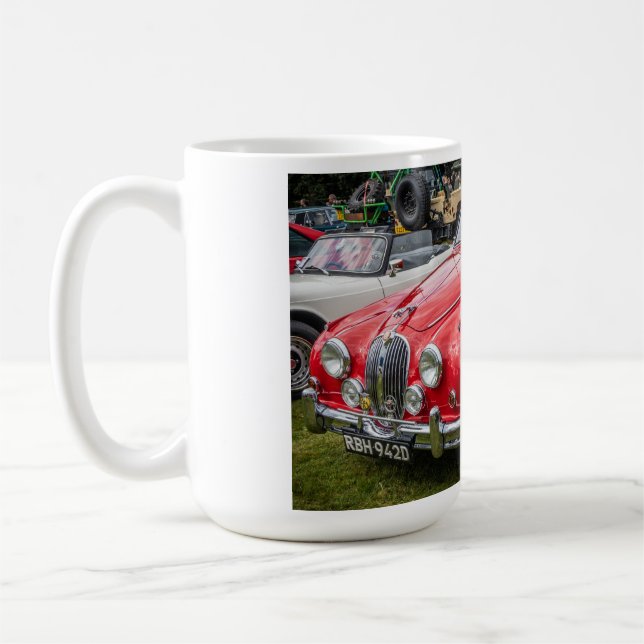 Taza De Café Jaguar Mark 2 coche de salón de deportes de lujo (Izquierda)