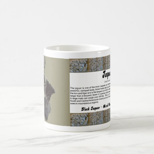 Taza De Café Jaguar negro (Centro)