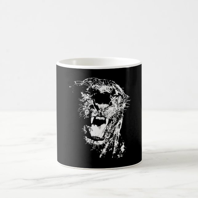 Taza De Café Jaguar negro (Centro)