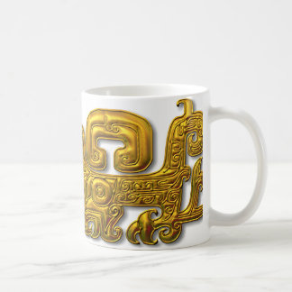 Taza De Café Jaguar-Oro maya