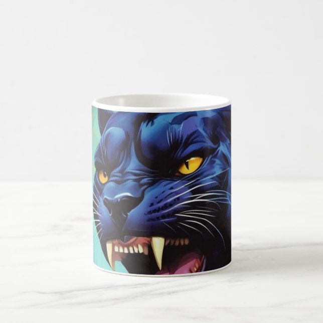 Taza De Café Jaguar - Pantera negra (Centro)