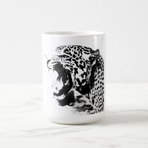 Taza De Café Jaguar Rugiente