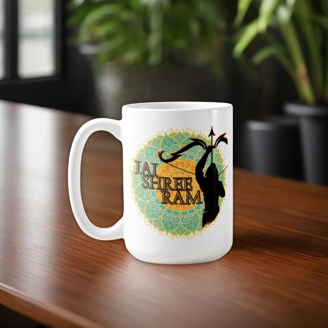 Taza De Café Jai Shree Ram (Subido por el creador)