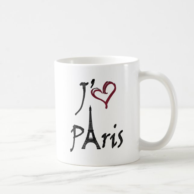 Taza De Café j'aime Paris (Derecha)