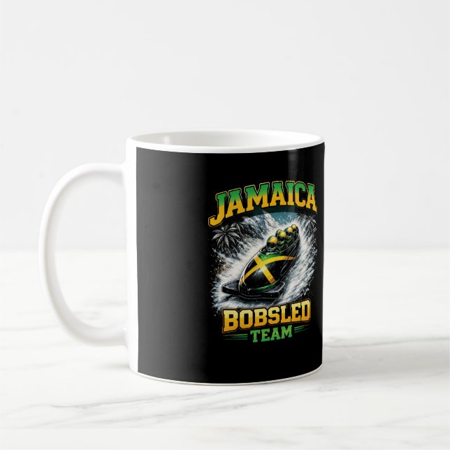 Taza De Café Jamaica Bobsled Team (Izquierda)
