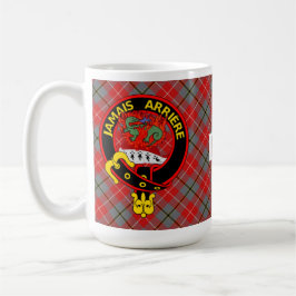 Taza De Café "Jamais Arrière" Red Douglas Tartan mug