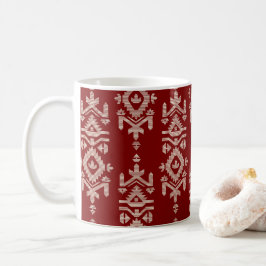 Taza De Café Jamdani Print Folk Pattern