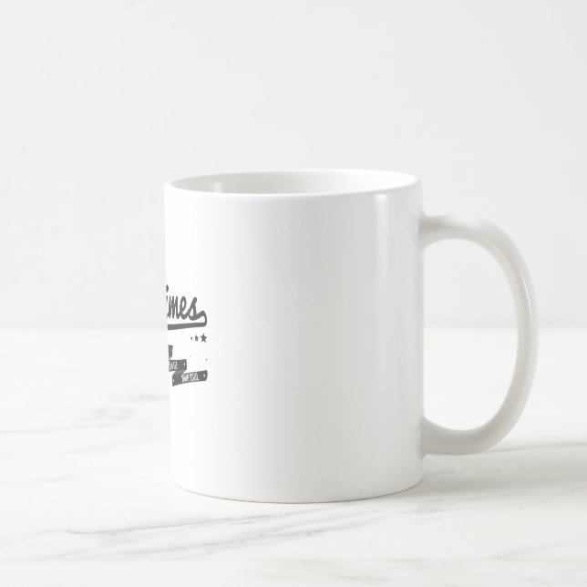 Taza De Café James - a veces retro de las letras inspirado (Derecha)