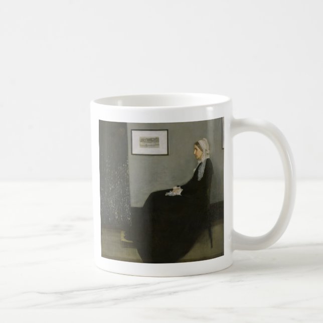 Taza De Café James Abbott Whistler - Madre de un silbador (Derecha)