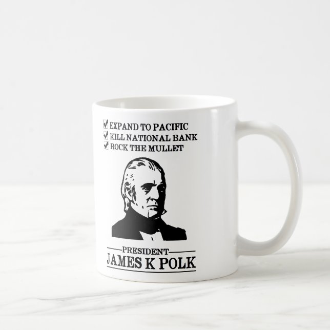 Taza De Café James K Polk (Derecha)