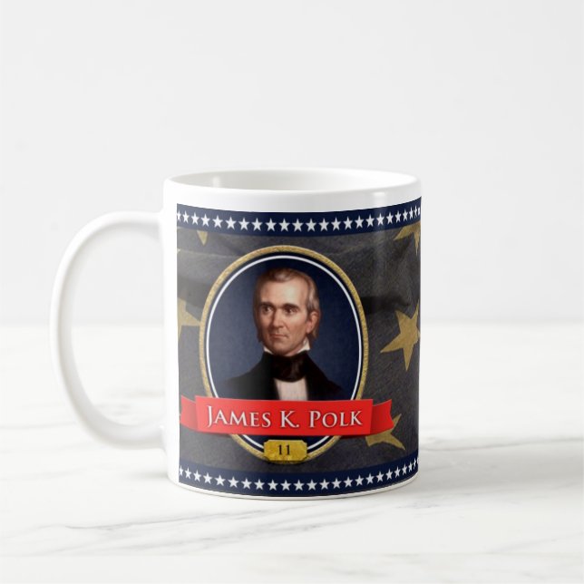 Taza De Café James K. Polk (Izquierda)