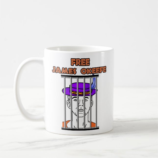 Taza De Café James libre O'keefe V2 (Izquierda)