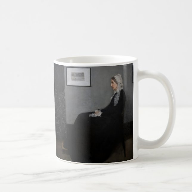 Taza De Café James Whistler - Retrato de la madre del artista (Derecha)