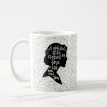 Jane Austen Cita Mug - Comienza Tu Día Inspirado