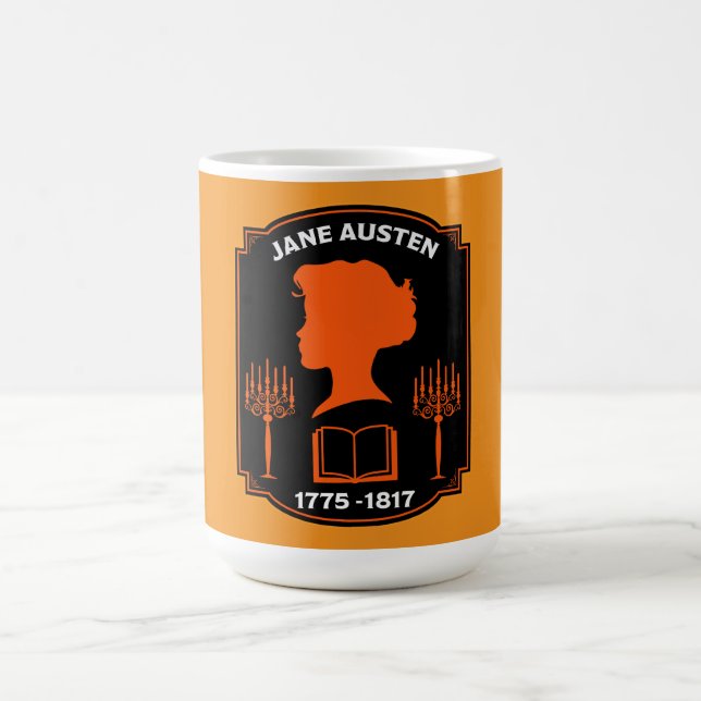 Taza De Café Jane Austen English Novelist (Centro)