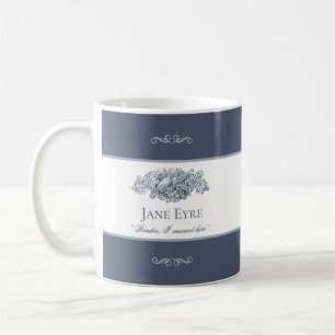 Taza De Café Jane Eyre - Lector Que Me Casé Con Él - Palomas Gr
