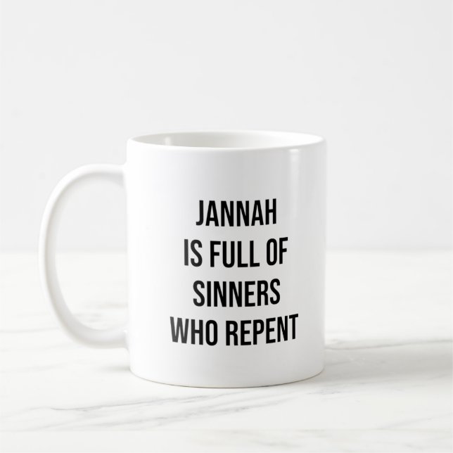Taza De Café Jannah/Paradise quot (Izquierda)