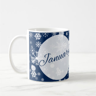 Taza De Café January Coffee Mug