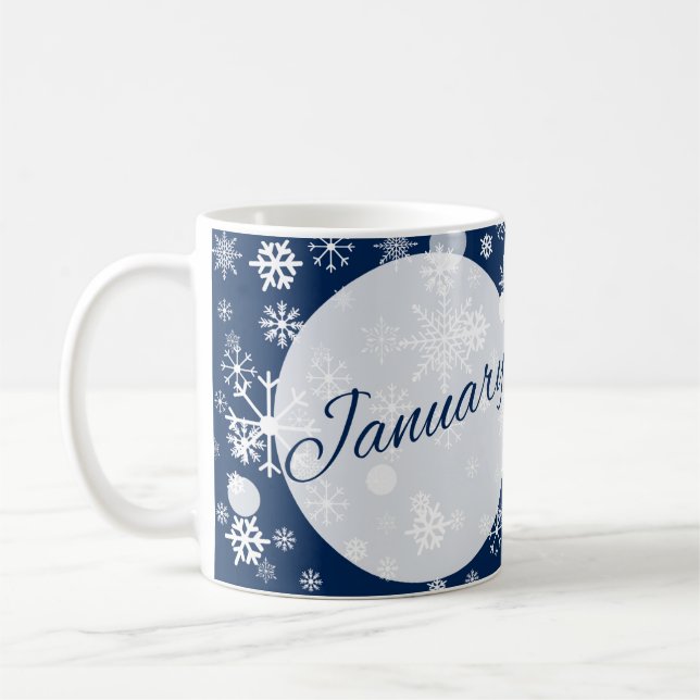 Taza De Café January Coffee Mug (Izquierda)