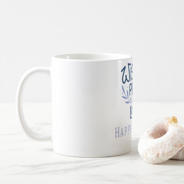 Taza De Café Janucá (Con donut)