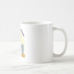 Taza De Café Jánuca feliz<br><div class="desc">Celebre Jánuca con un menorah hermoso.</div>