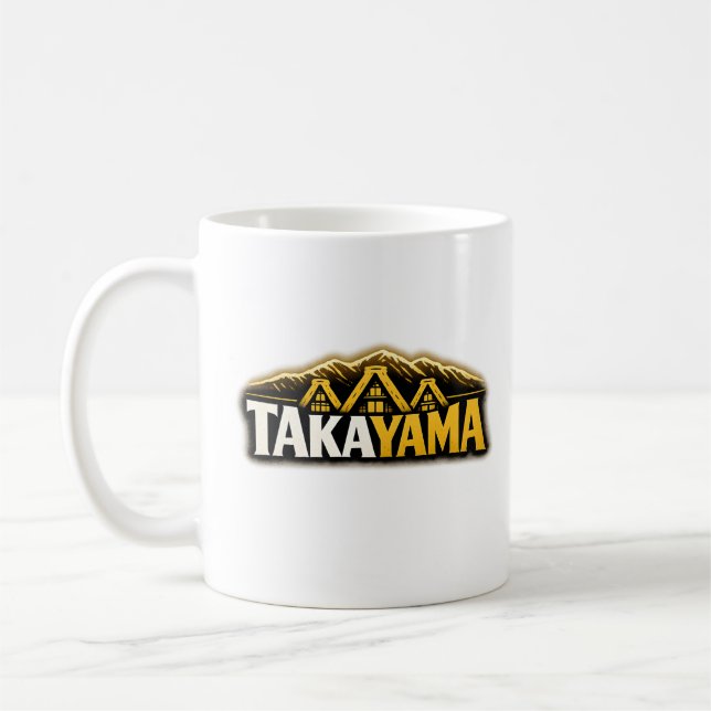 Taza De Café Japan City - Takayama (Izquierda)