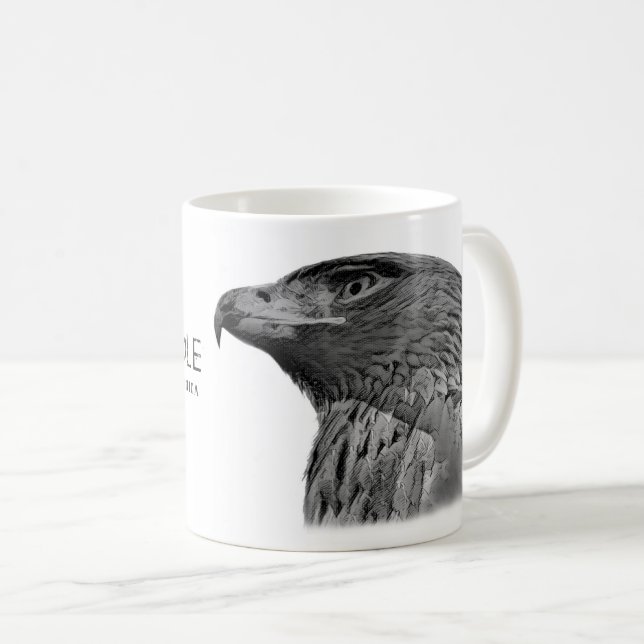 Taza De Café Japanese Golden Eagle (Anverso derecho)