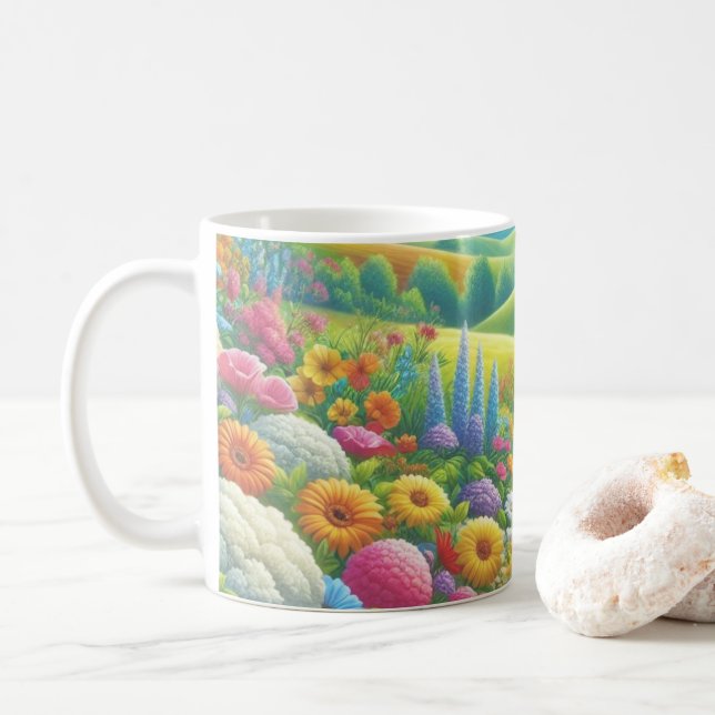 Taza De Café japanese traditional vintage (Con donut)
