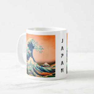 Taza De Café Japón - Arte japonés (Gran ola de Kanagawa)