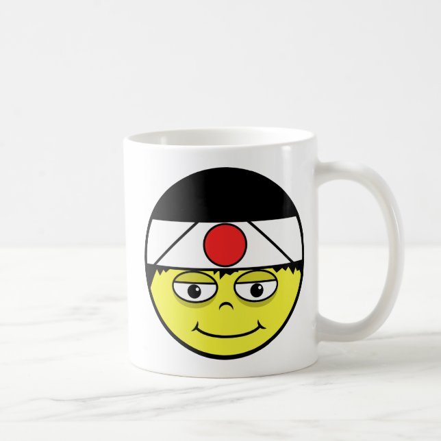 Taza De Café Japón Face Coffee Mug (Derecha)