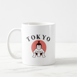 Taza De Café Japón Sumo Tokyo - Hijo del Blanco Sol