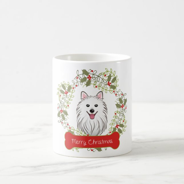 Taza de café japonesa de las Felices Navidad del (Centro)