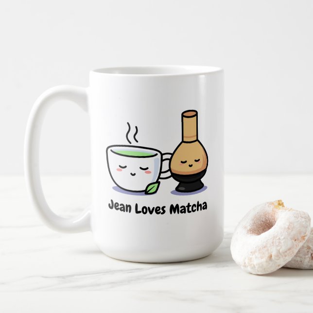 Taza De Café Japonesas matan a Personalizado aburrida maquillar (Con donut)