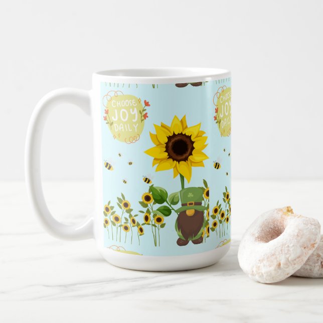 Taza De Café jardín (Con donut)