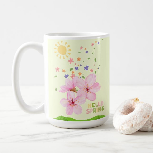 Taza De Café jardín (Con donut)
