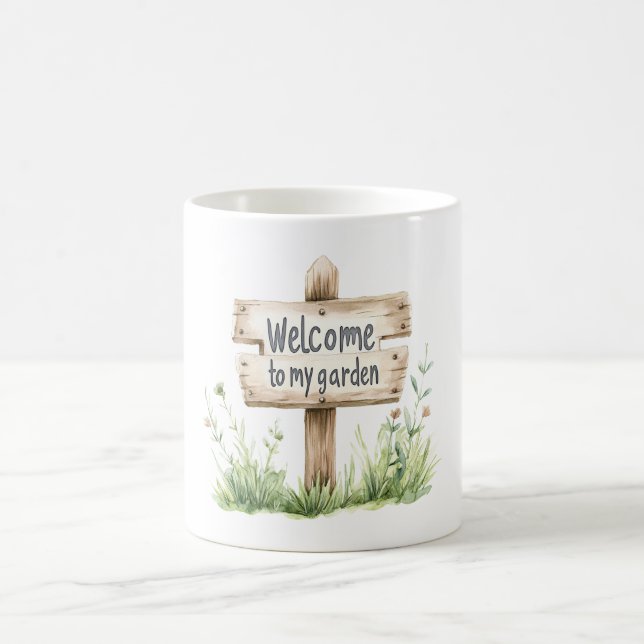 Taza De Café Jardín de Bienvenida (Centro)