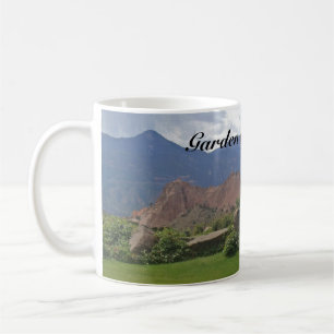 Taza De Café Jardín de Colorado de dioses