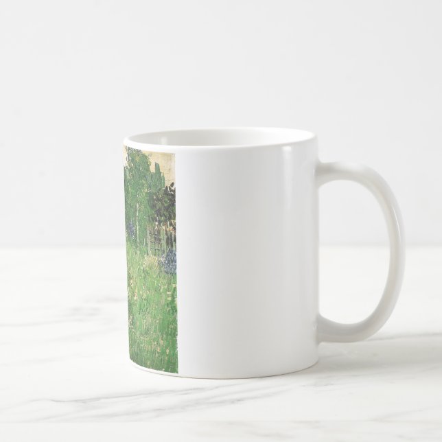 Taza De Café Jardín de Daubigny por Van Gogh (Derecha)