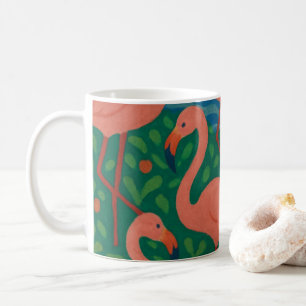 Taza De Café Jardín de Flamencos