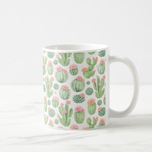 Taza De Café Jardín de flores de cactus
