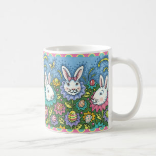 TAZA DE CAFÉ JARDÍN DE HUEVOS DE ORIENTE SIMILAR, FLORES DE RAB