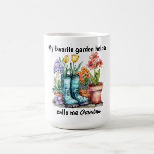 Taza De Café Jardín de la abuela