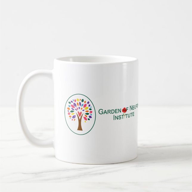 Taza De Café Jardín de Neuro Mug (Izquierda)