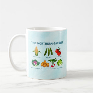 Taza De Café Jardín de verduras del norte
