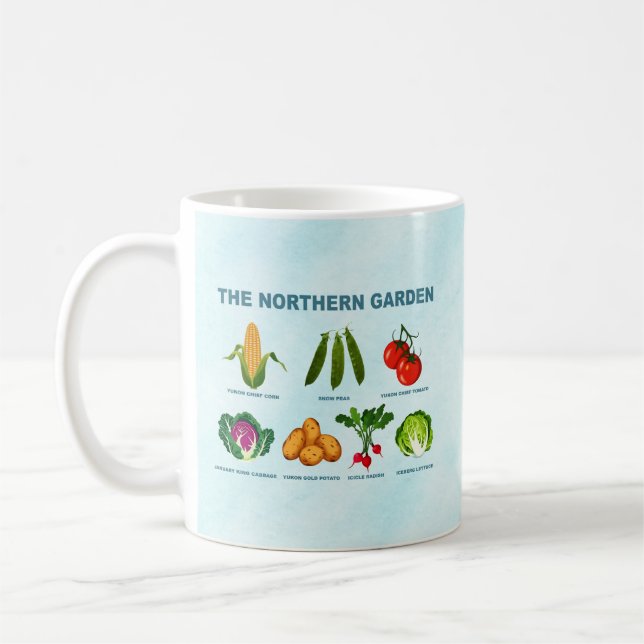 Taza De Café Jardín de verduras del norte (Izquierda)