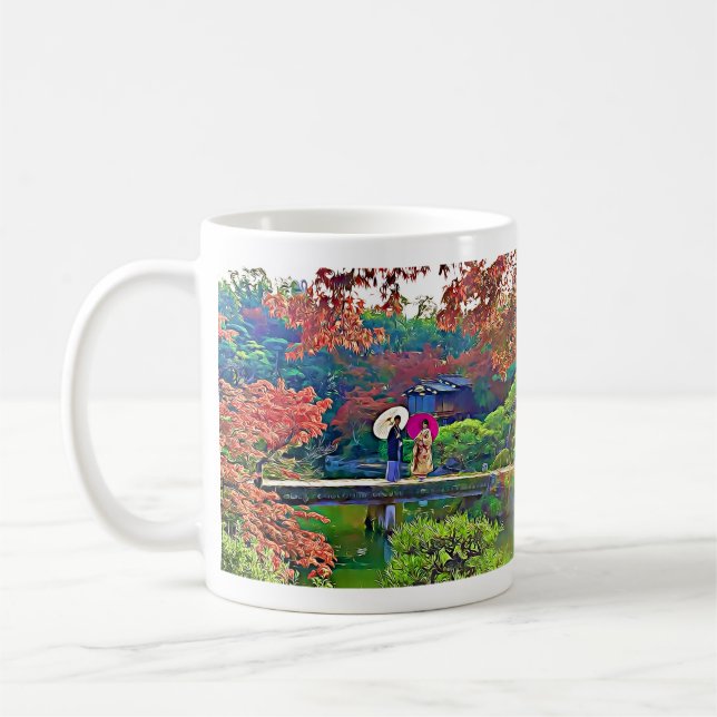 Taza De Café Jardín japonés (Izquierda)