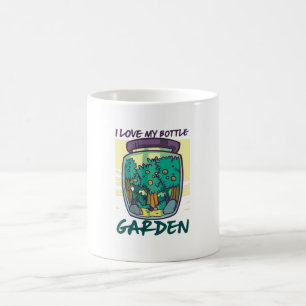 Taza De Café Jardín - Me encanta mi jardín de botella