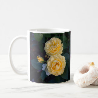 Taza De Café Jardín Rosa de Oro